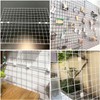 ITROLLE 12pcs Wall Mesh Panel Clip Mesh Panel Clip White