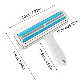 Fayemint Pet Hair Remover, Self-Cleaning Pet Hair Remover, Lint Roller Pet Hair Remover, for Cleaning Clothes, Sofas, Bedding, Furniture, etc