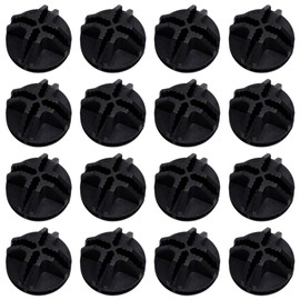 Wire Cube Connectors, 30 Pcs Cube Storage Plastic Connector Clasp Clip for Modular Shelves and Storage Boxes (Black)