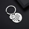 Dad Keychain from Daughter Key Chains for Daddy Birthday Fathers