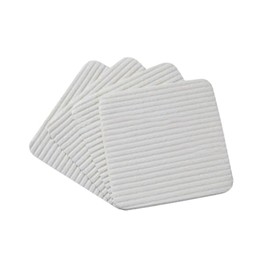 Rug Pads Grippers, 4 PCS Non Slip Washable Grippers for Rug, New Materials to Anti Curling Rug Pad : Keep Your Rug in Place & Make Corner Flat and Easily Peel Off