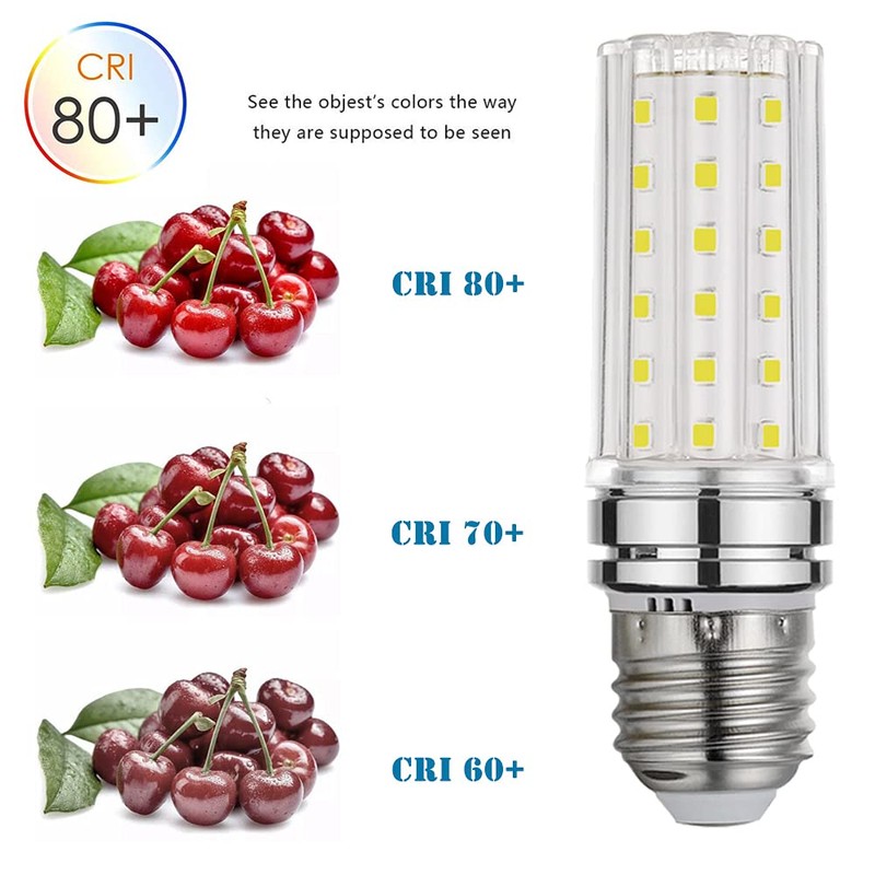 VINBE E27 LED Corn Bulbs, Edison Screw, 12W, 100W Incandescent