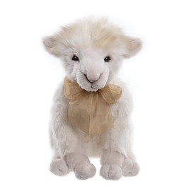Charlie Bears Trample Teddy Bear Alpaca Bearhouse Collection Cute with Bow