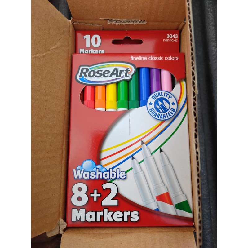 RoseArt 60 Markers RoseArt classic fineline Washable color Markers rose