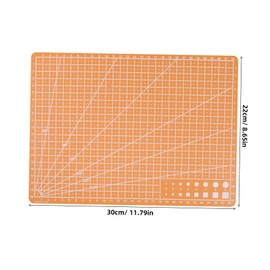DOITOOL Double Sided Cutting Mat for Crafts Sewing and Carving Durable Self Healing Pad with Measurement for Artists and Hobbyists Practical and Multifunctional