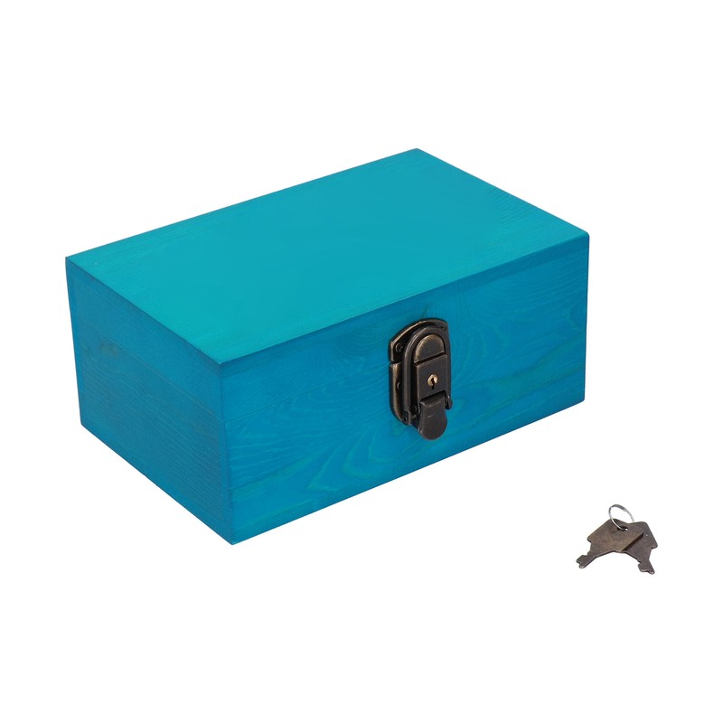 Wooden Storage Box Retro Decorative Jewelry Box Desktop Sundries Organizer