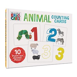 The World of Eric Carle Animals Counting Cards (Numbers Flash Cards for Toddlers, Toddler Animal Flash Cards)