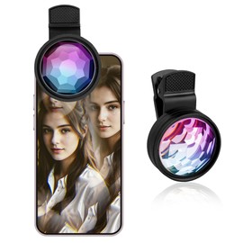 YZOuOZY Kaleidoscope Prism Lens for iPhone & Android C Clip-On Multi-Refraction Photography Filter with K9 Optical Glass, Durable Metal Frame, Creative Lens for Stunning Photos & Videos