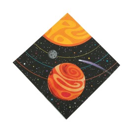 Fun Express Outer Space Party Lunch Napkins - 16 Piece Pack