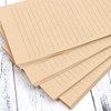 NUOLUX 100Pcs Vintage Kraft A5 Lined Letter Paper Retro Writing