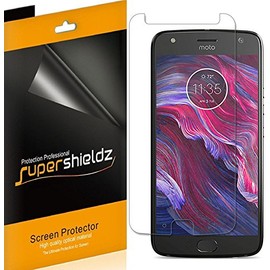Supershieldz (6 Pack) Designed for Motorola Moto X4 and Moto X (4th Generation) Screen Protector, 0.23mm, High Definition Clear Shield (PET)
