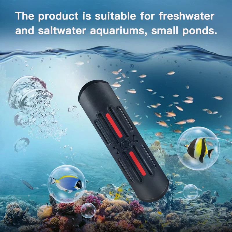 Buinto Aquarium Heater, 800W, 1200W Bold Double Quartz Tube Heater,