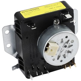 W10185992 Dryer Timer Compatible with Whirlpool Maytag Crosley Kenmore Replaces WPW10185992 AP6016542 4441883 PS11749833 WGD5300VW1 7EWED1730YW2 7MWED1900EW0 WED5000DW2 WGD5000DW3 MEDC465HW0