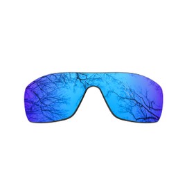 ToughAsNails Replacement Lenses for Oakley Batwolf OO9101 Sunglasses - HyperVision Plus Blue Chrome - Polarized