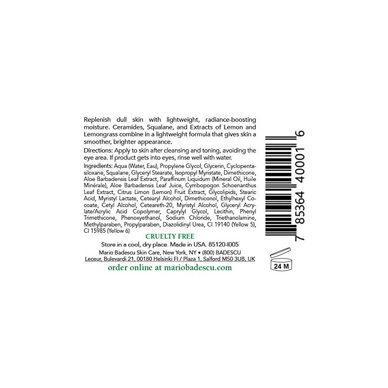 AHA and Ceramide Moisturizer by Mario Badescu for Unisex -