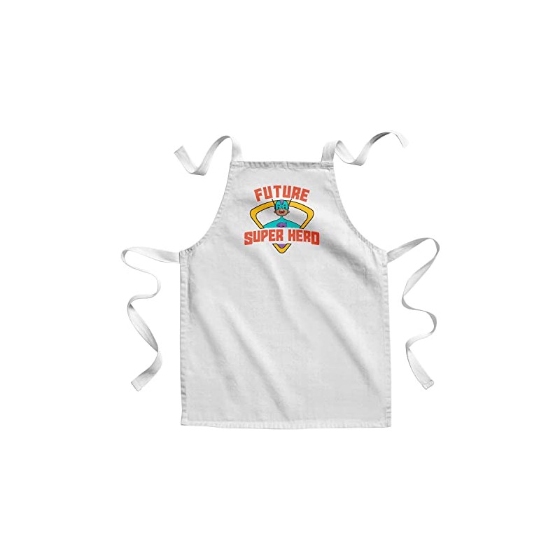 Fabulous Children's Kitchen Apron - Painting Future Superhero Superhero Dream