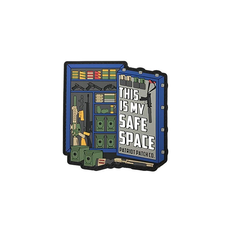 Patriot Patch Co - Safe Space - Blue Patch