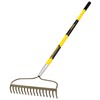 Truper 31380 Tru Pro 60-Inch 16 Teeth Forged Bow Rake,