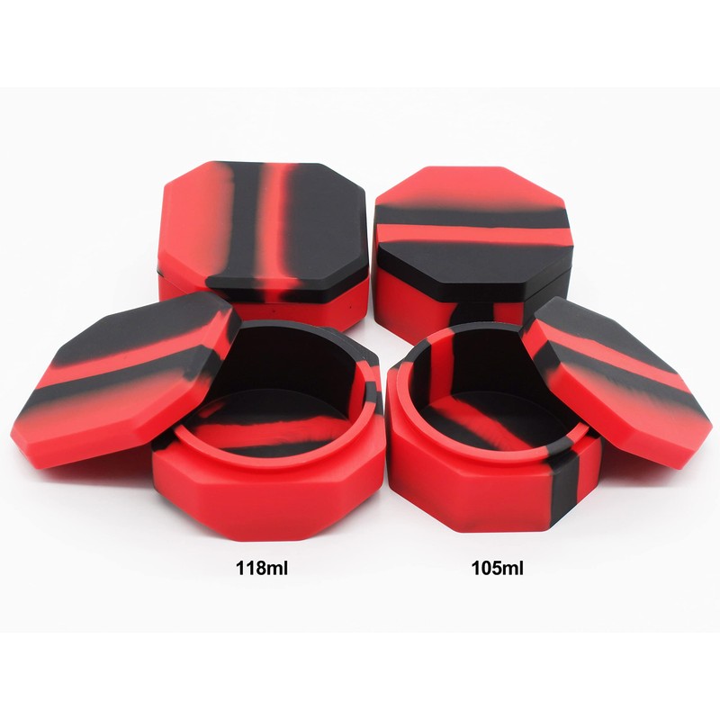 Pearwell 223ml Large Silicone Wax Concentrate Container 118ml 105ml Jars