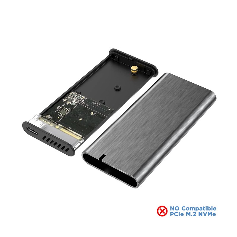 AISENS ASM2-007GRY M.2 NGFF SSD SATA A USB3.1 GEN1 external