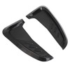 2Pcs Side Mudguard Vent Trim Left Right 20cm Glossy Black