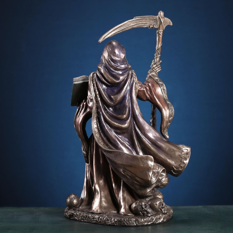 Veronese Design 9 1/4 Inches Calamity Reaper Holding Scythe and