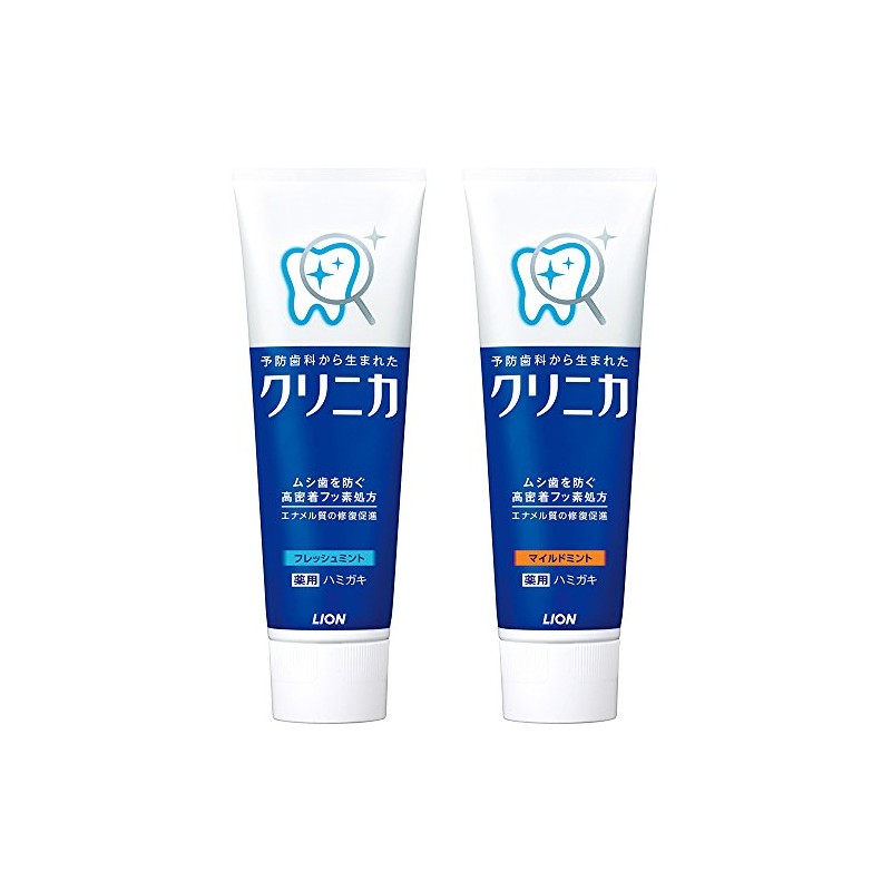Lion Clinica Mild Mint Toothpaste, Standing Tube, 4.6 fl oz