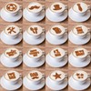 Fathers Day Coffee Stencils, Dessert Stencils, Cookie Stencils, Latte Art,