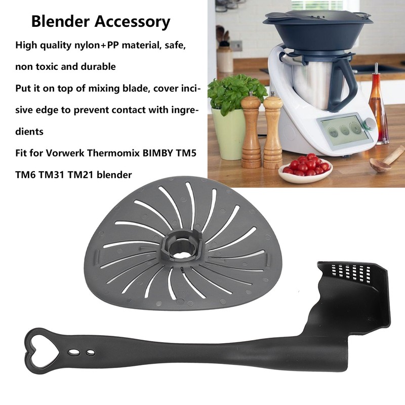 Blender Blade Cover Scraper Kit Replacement Fit for Vorwerk Thermomix