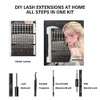 ANNAFRIS Eyelash Extensions, Eyelash Clusters, Eyelash Lifting Set, Clusters, Lashes,