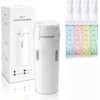 4 in 1 Travel Dispenser Bottle, Leakproof Refillable Toiletry Containers
