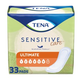 Tena Intimates Ultimate Absorbency Incontinence/Bladder Control Pad, Regular Length, 33 Count (Packaging May Vary)