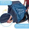 Jubi® Cover Bicycle Trailer Blue Two-Seater / Single Seater and