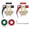 Unbranded Car Battery Terminal Connectors Clamp Brass Quick Release Disconnect
