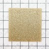 Incudo Light Gold Glitter Cast Acrylic Sheet, 3mm Thick, 150x125mm