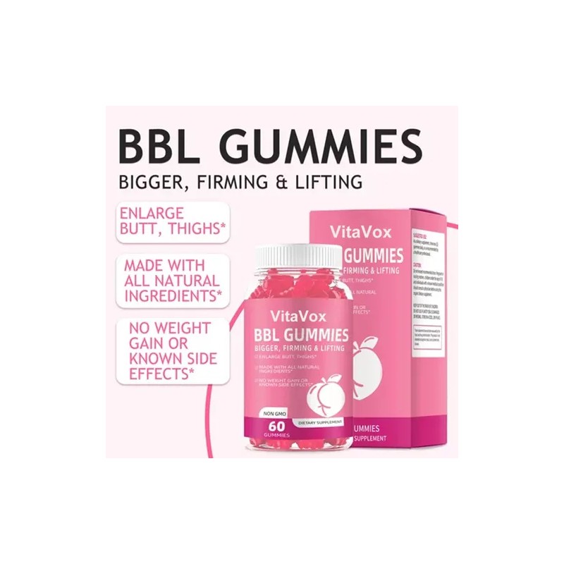 3pc Bbl Gummies Suplemento Forma Gummies Dietéticas