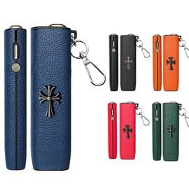 Hoperlo Case, Protective Case, for Iluma One, Leather, Cover for Iluma One, Key Holder, Shockproof, Easy to Carry, Stylish, Perfect Fit, Compatible with iluma One (Case Only) (Blue)
