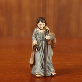 SOIMISS Nativity Figure Set Holy Family Nativity Figure Christ Birth of Jesus Statue Set Nativity Scene for Home Decoration Christmas Religious Gift 11 Pieces