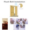 TERF® Traditional Vintage Style Polished Brass Flush Bolt 150mm [6'']