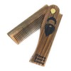 Peine plegable Tree-mendous de madera de sándalo – Peine plegable