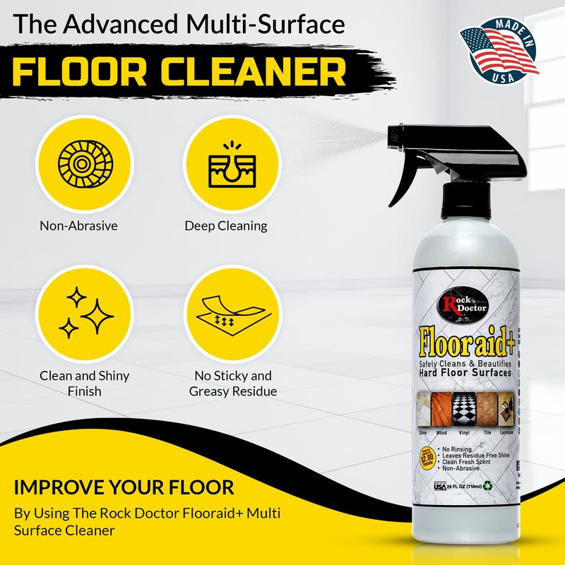 Rock Doctor Multi-Surface Floor Cleaner, Multipurpose for Hard Floor Surfaces,