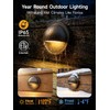 Gardenreet Solid Brass Deck Light, 12V, Bronze, Bulb Not Included,