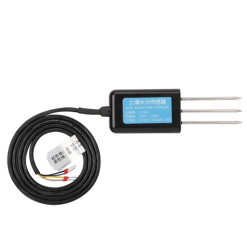 Naroote Soil Moisture Sensor, 0-10V Output Waterproof Greenhouse Soil Moisture