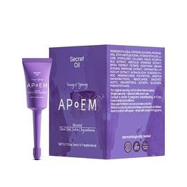 APoEM Daily Youthful Intimate Care – Caffeine, Collagen & Primrose Oil for Deep Hydration – 7x5ml (35ml) with Natural Lip & Body Plumper