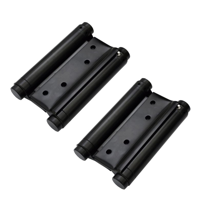 2 Pairs (4Pcs) 5 inch Double Action Spring Hinge Stainless