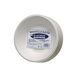 シンワ 紙皿 ボウル/業務用 モールドボウル 18cm 760ml 50枚入 BP-07