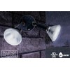 Lithonia Lighting Adjustable Dusk Dawn Security Light, Twin Par Outdoor