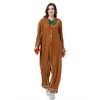 Colorful House Unisex Gingerbread Man Costume Adult Christmas Onesie Pajamas