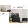 IlMondoMall Ice Blast Wrapping Sheet, Frosted Carbon Sheet, Car Wrapping