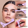Eyebrow Template Women Guide Eyebrow Eyebrow Mapping Ruler Eyebrow Measuring